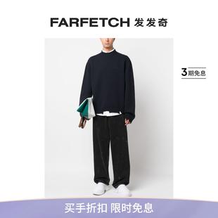 logo刺绣初剪羊毛毛衣FARFETCH发发奇 Ambush男士