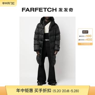 Rick Final Sale Owens男女通用连帽填充外套羽绒服FARFETCH发发