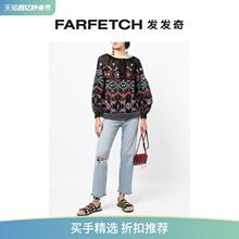 FARFETCH发发奇 罩衫 Ermanno Scervino女士刺绣长袖