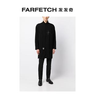 花卉涂鸦长款 FARFETCH发发奇 衬衫 Yamamoto男士 Yohji