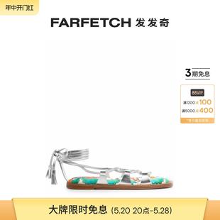 FARFETCH发发奇 Double J.女士罗马战士平底凉鞋