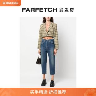 Levi FARFETCH发发奇 S李维斯女士中腰露踝牛仔裤