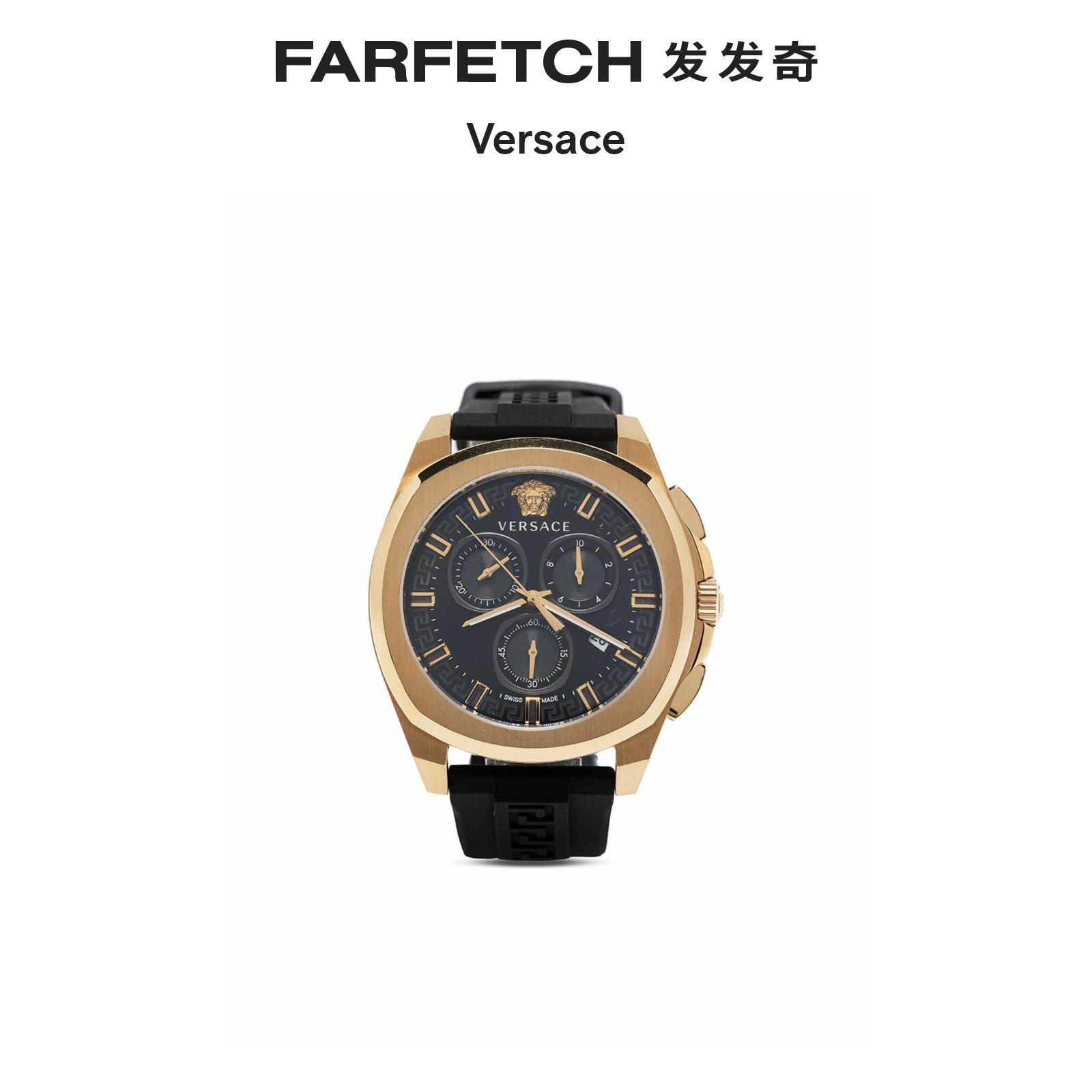 versace范思哲男士geo chrono 43毫米腕表发发奇