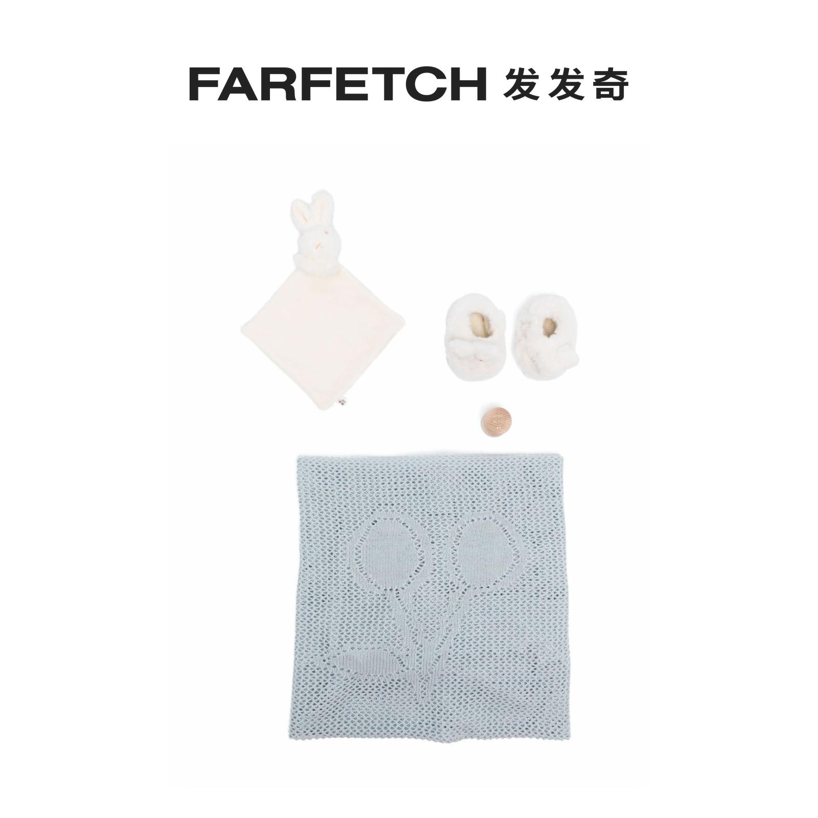 Bonpoint朋博湾童装小兔图案婴儿用品套装 FARFETCH发发奇