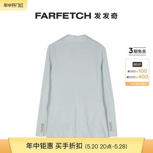 FARFETCH发发奇 套装 1901女士口袋方巾牛津针织西装 Circolo