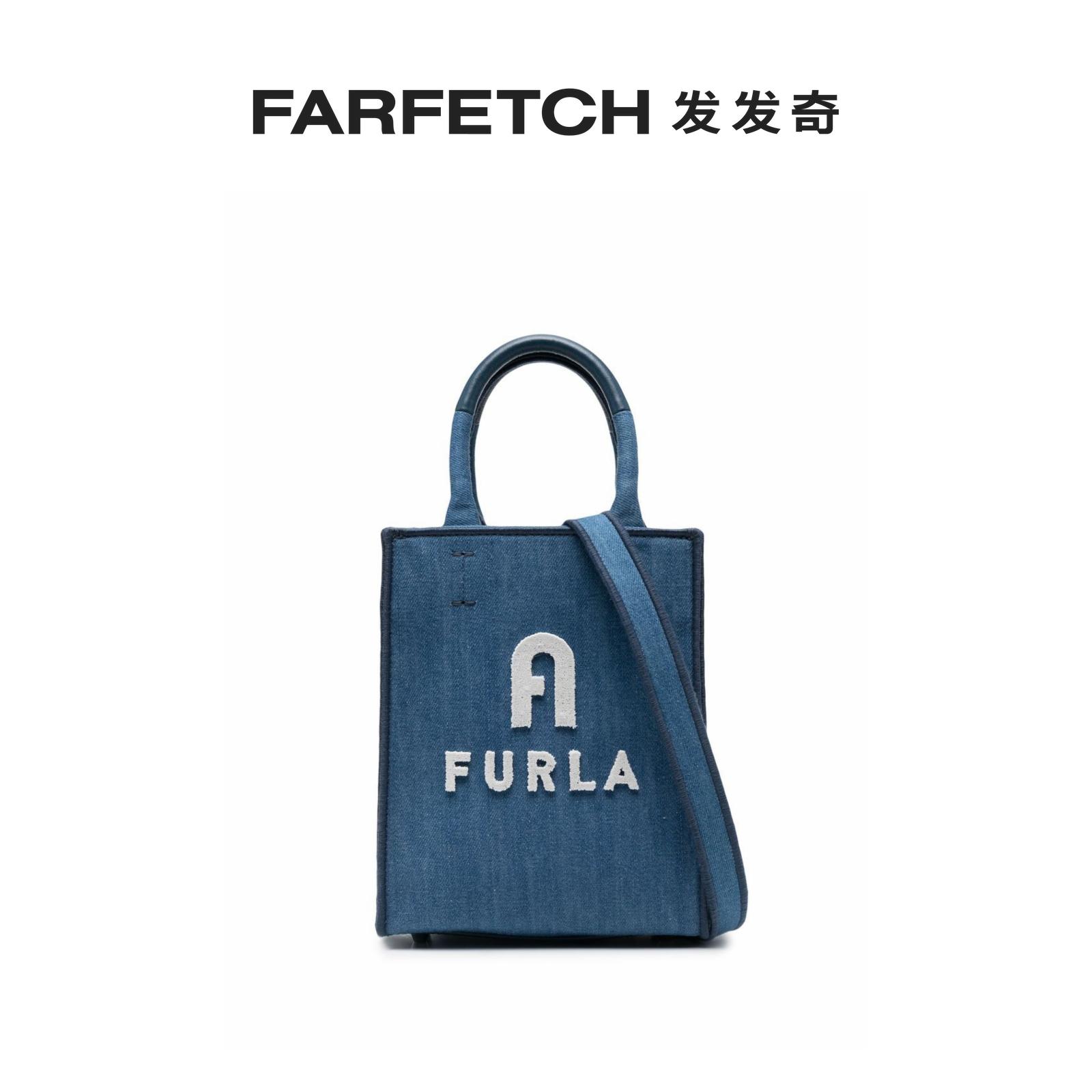 Furla芙拉女士Opportunity 迷你牛仔手提包FARFETCH发发奇