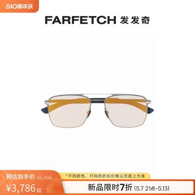 Mykita男女通用金属方框太阳眼镜FARFETCH发发奇