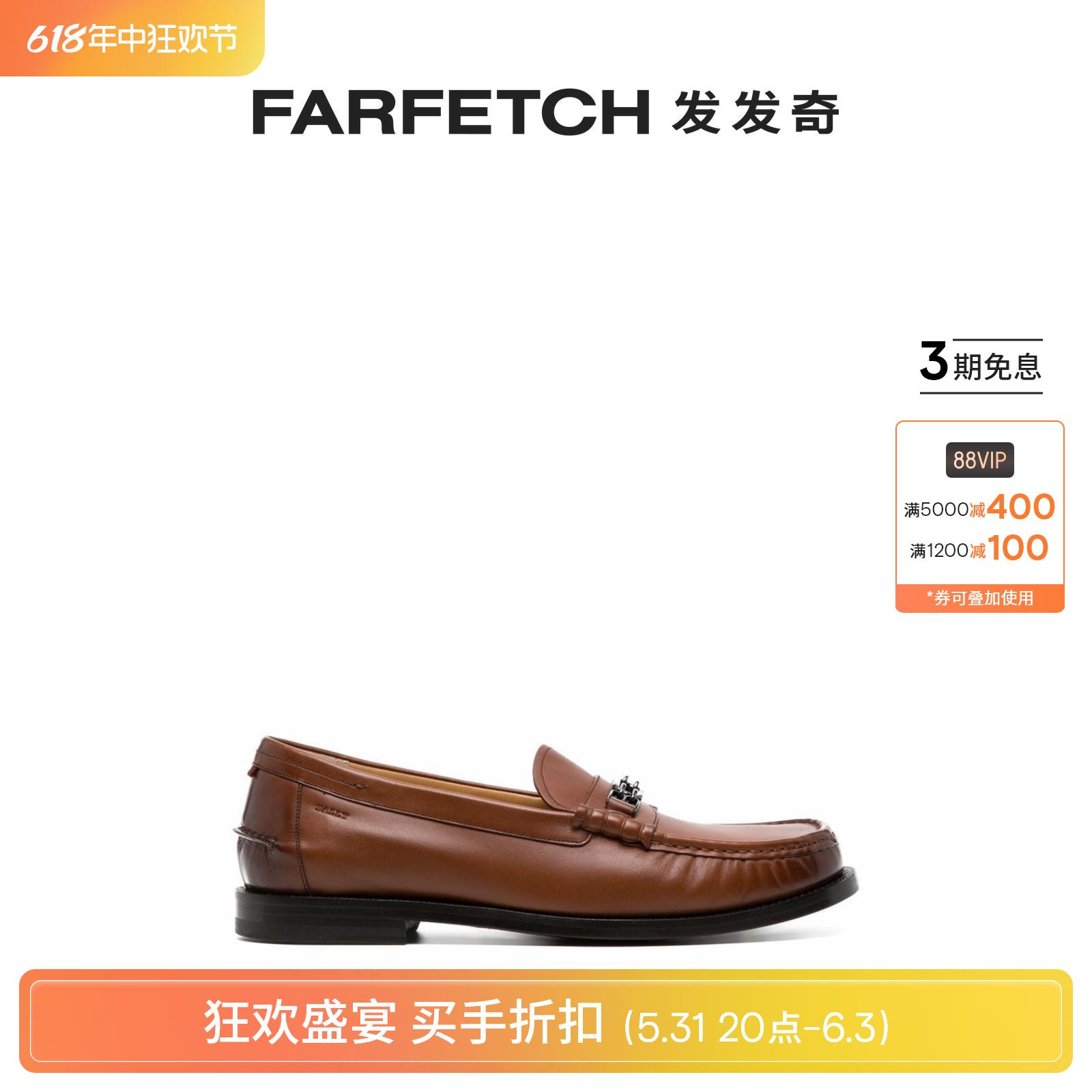 [Final Sale]Bally巴利男士logo马衔扣乐福鞋FARFETCH发发奇 流行男鞋 乐福鞋（豆豆鞋） 原图主图