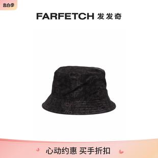 Off logo印花渔夫帽FARFETCH发发奇 Kids童装 White