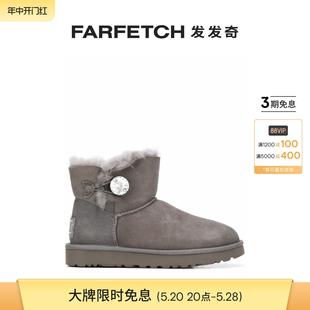 Ugg女士Bailey搭扣雪靴秋冬短靴雪地靴FARFETCH发发奇