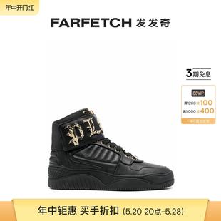 FARFETCH发发 Sale Plein男女通用logo高帮运动鞋 Philipp Final