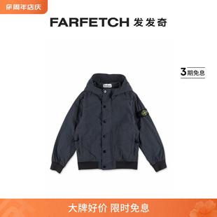 罗盘徽章连帽夹克FARFETCH发发奇 Stone Island童装