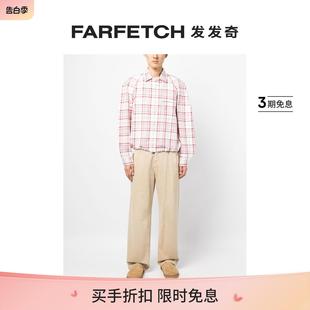 Sale Jacquemus男士 Final 格纹棉夹克FARFETCH发发奇