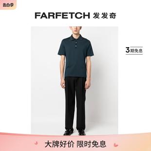 Ferragamo菲拉格慕男士 cotton short s... Salvatore sleeve polo