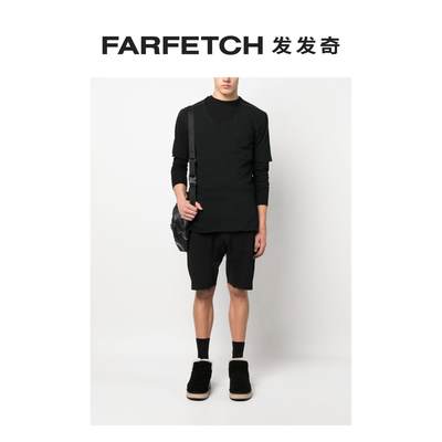 Thom Krom男士V领修身T恤FARFETCH发发奇