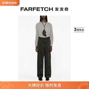 Lemaire女士束腰棉直筒长裤FARFETCH发发奇