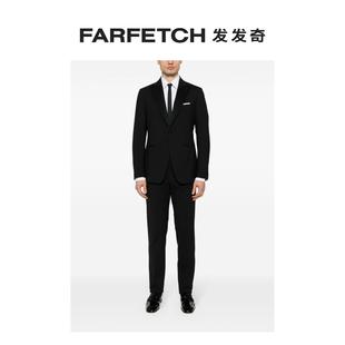 FARFETCH发发奇 套装 单排扣羊毛西装 Lardini男士