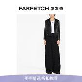 R13女士松垮粗花呢长裤 FARFETCH发发奇