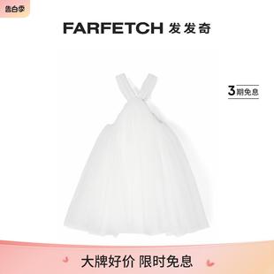 圆点织花伞形连衣裙FARFETCH发发奇 ELISABETTA FRANCHI童装