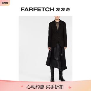 Simons女士单排扣外套FARFETCH发发奇 Raf