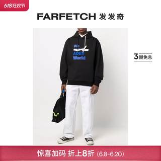 Ader Error男女通用标语印花连帽衫FARFETCH发发奇