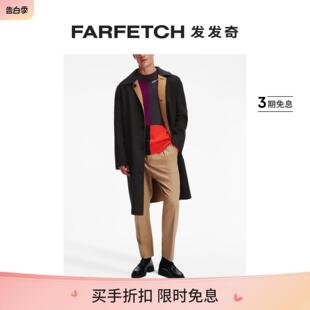 Karl Lagerfeld男士 Final logo吊牌双面设计外套 FARFETCH Sale