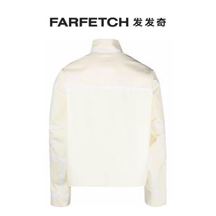 高领拉链开合夹克 FARFETCH发发奇 ROA男士