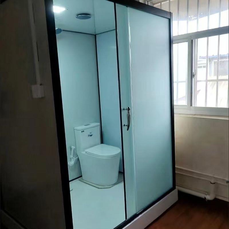 整体式移动厕所卫生间淋浴房室内沐浴房一体式整体浴室蹲便