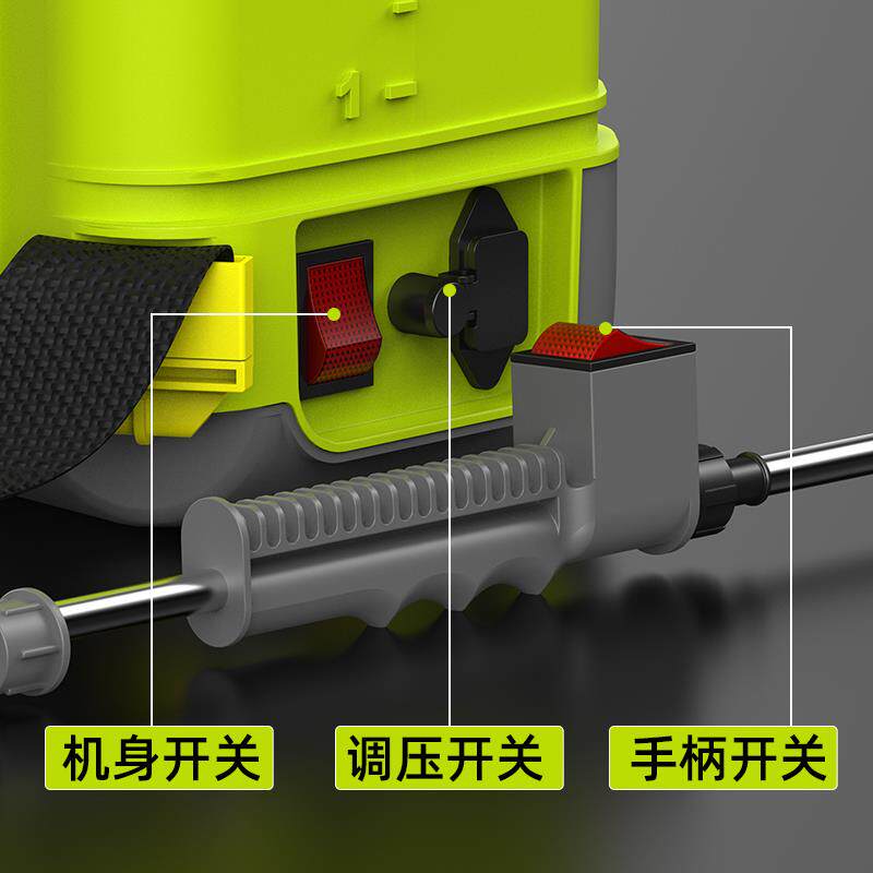 新款电动喷雾器农用电动打药机高压农用农药喷洒器家用打农药包邮