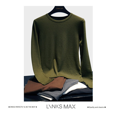 【钱老板专属】 Links Max极简原纱云感山羊绒T恤59228圆领+立领