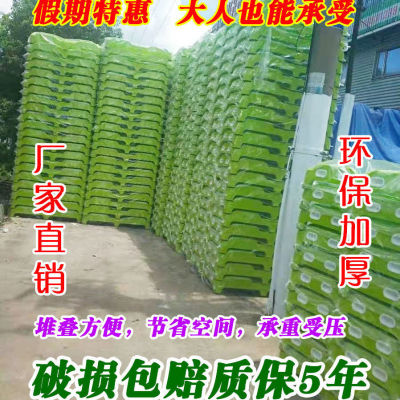 厂家儿童床幼儿园专用床宝宝午睡床塑料小学生早教托管班叠叠小床