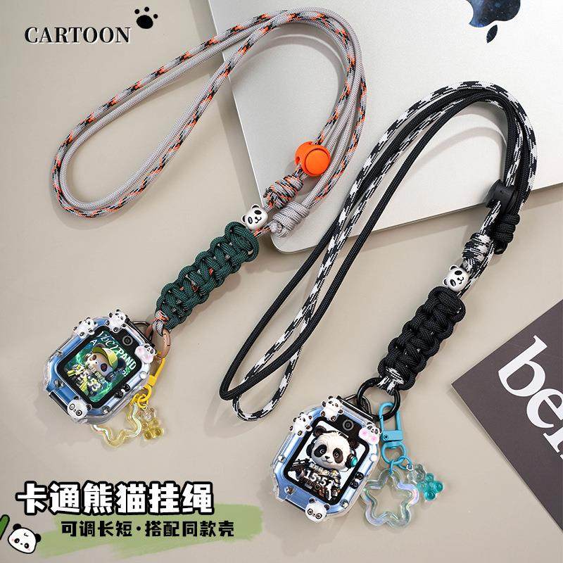 适用华为AHP-AL10儿童手表5表带5X挂脖子绳4pro保护套3S表链外壳