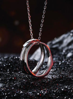 2022新款动画周边破云戒指情侣