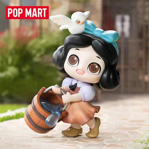 POPMART泡泡玛特迪士尼经典迪士尼100周年公主小时候系列潮玩盲盒