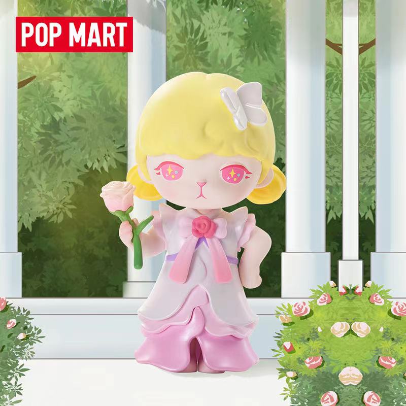POPMART泡泡玛特Bunny花仙子系列潮玩盲盒摆件礼物手办挂件生日