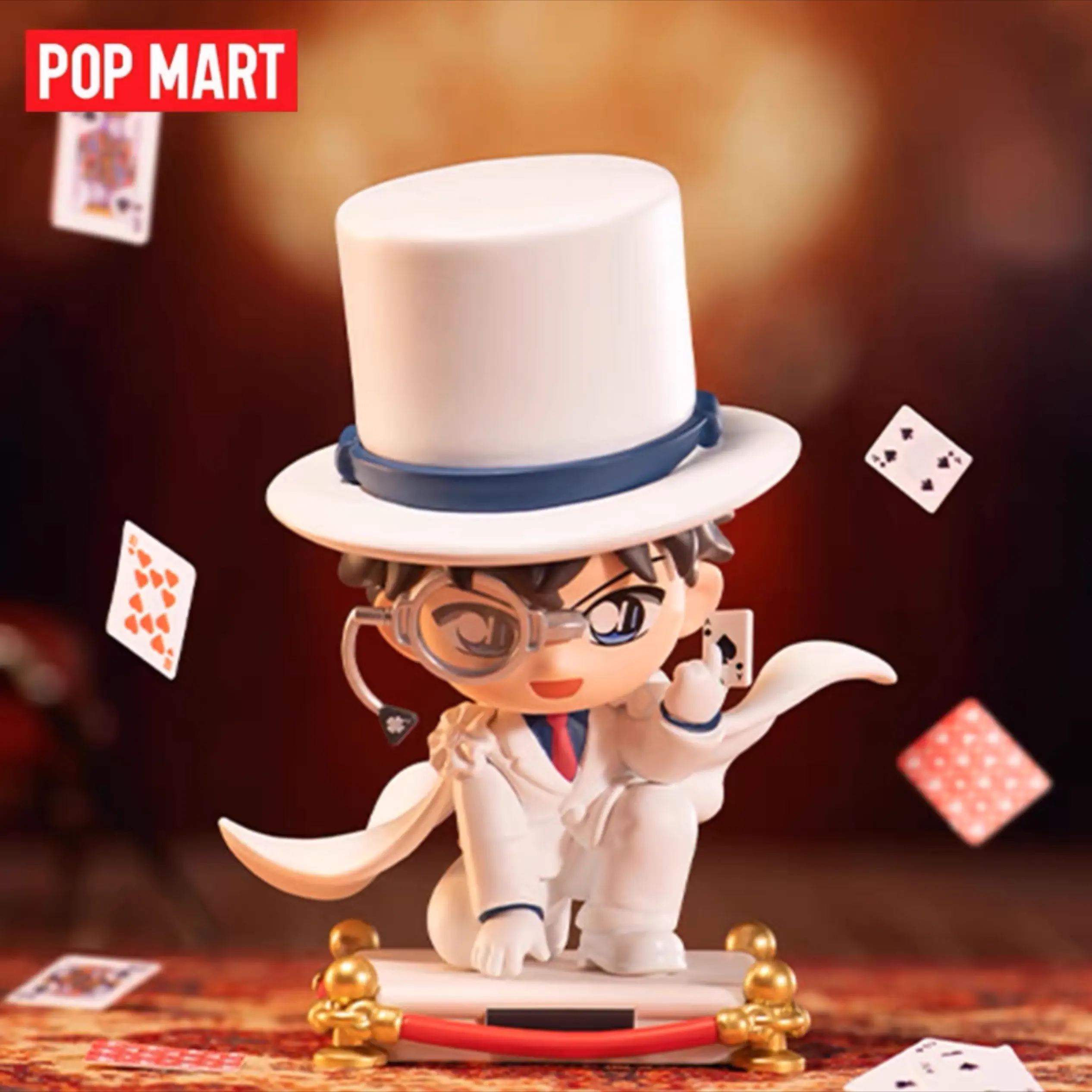 POPMART泡泡玛特名侦探柯南经典角色系列潮玩盲盒摆件礼物手办挂