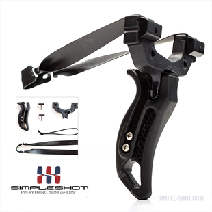握把随身轻量款 美国simple 户外锤式 XT精简版 弹弓 shot森普Hammer