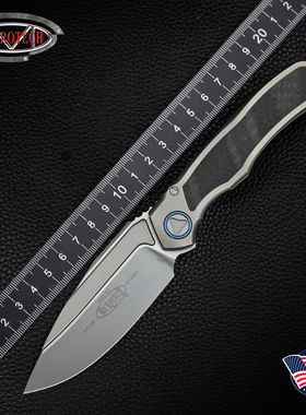 美国进口Microtech微技术anax蜻蜓m390高硬度粉末钢战术折叠刀edc