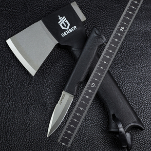 美国进口正品Gerber戈博户外野营探险生存丛林手斧多功能便携斧头