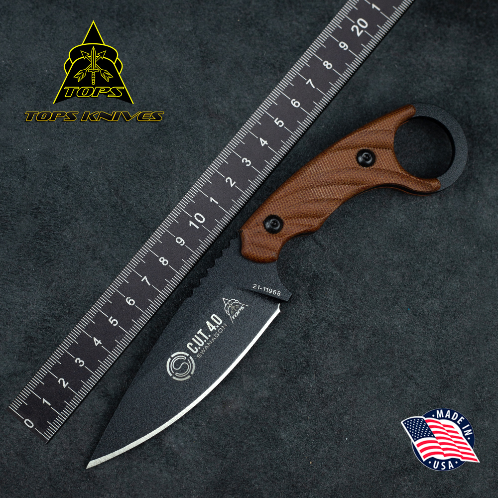 TOPS托普斯CUT40小直刀美国进口