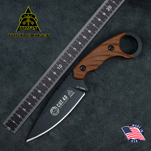 美国进口TOPS托普斯CUT40实用型战术爪刀户外多功能便携直刀随身