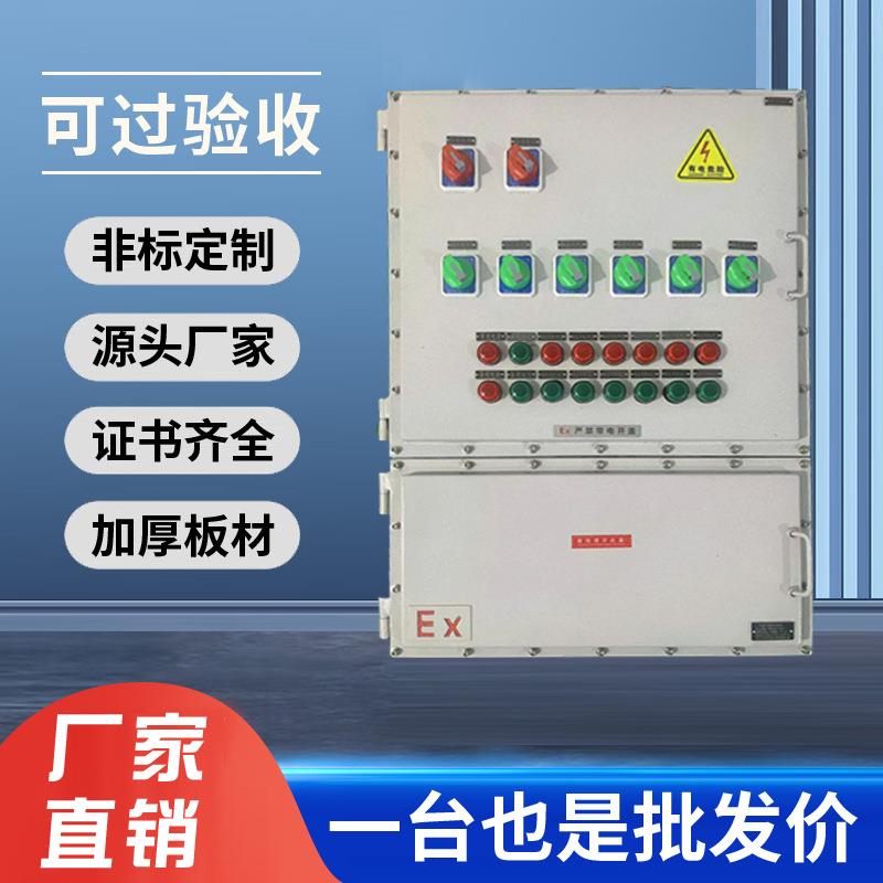 防爆配电箱检修接线箱动力仪表正压柜按钮控制按钮箱不锈钢防爆箱