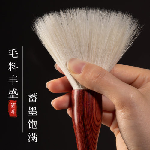 【非遗】大师亲制精品斗笔狼毫兼毫专业级加粗提斗国画抓笔大楷榜