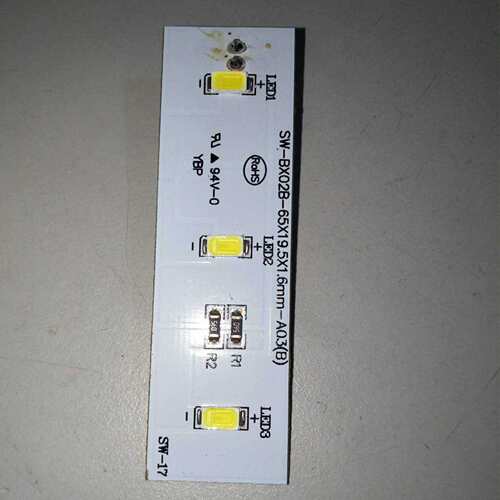用于伊莱克斯冰箱LED灯板ZBE2350HCA灯条SW-BX02BW27-38更换灯条