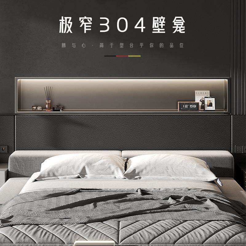 304不锈钢壁龛柜隔板金属电视柜壁龛嵌入式成品卫生间浴室置物架