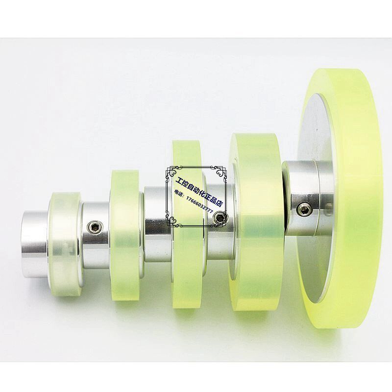 原装E6B2-CWZ6C-100P/R编码器 +T型支架+200MM(周长)轮子+轴16CM