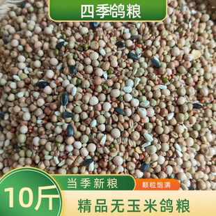 10斤精品无玉米鸽子粮食营养饲料鸟食信鸽观赏鸽肉鸽幼鸽成鸽粮
