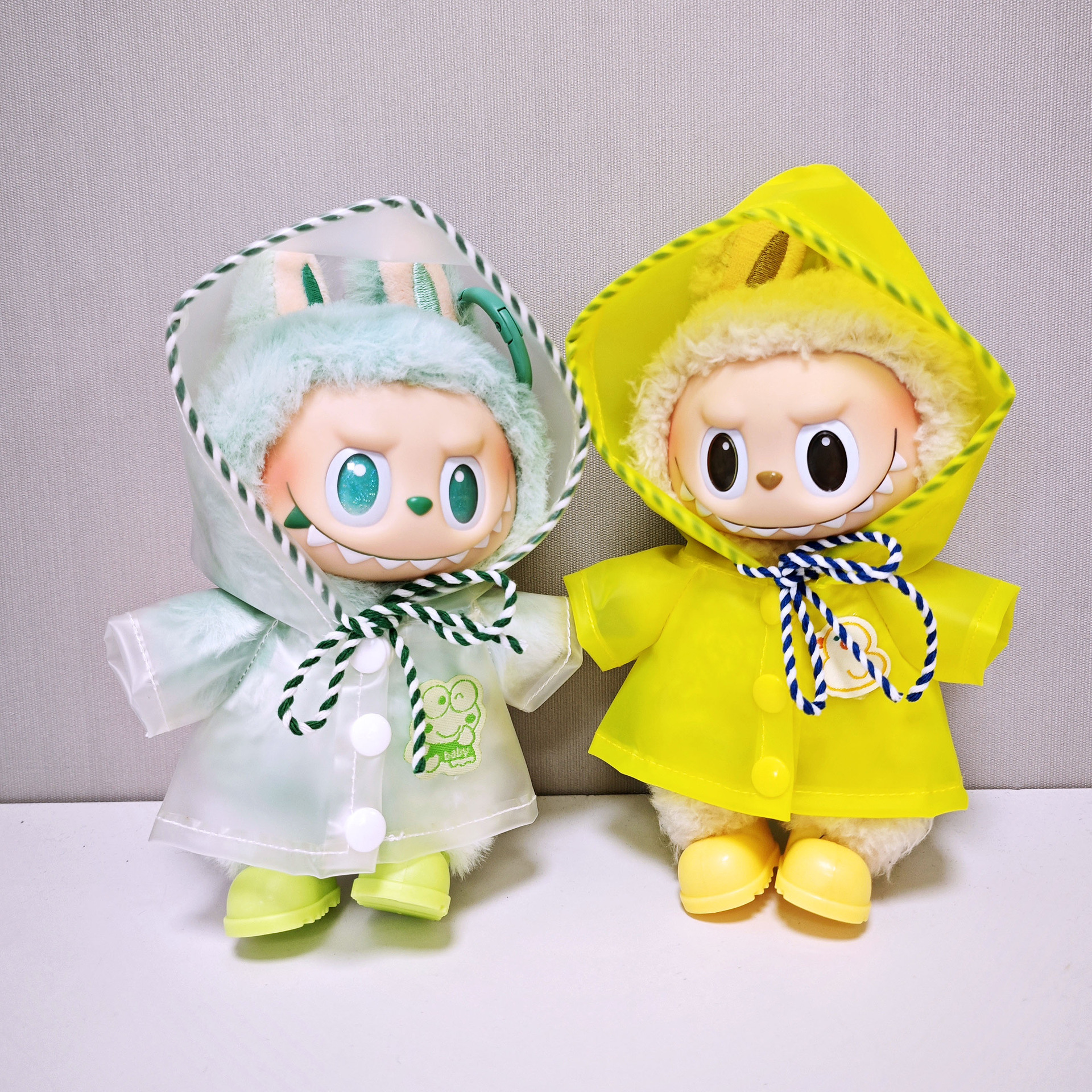 一二三代拉布布娃衣服15cm17玩偶