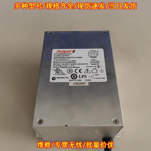 GT-2S5024D-R-ES Checkpoint 工业电源 24V 2.1A 50W议价维修