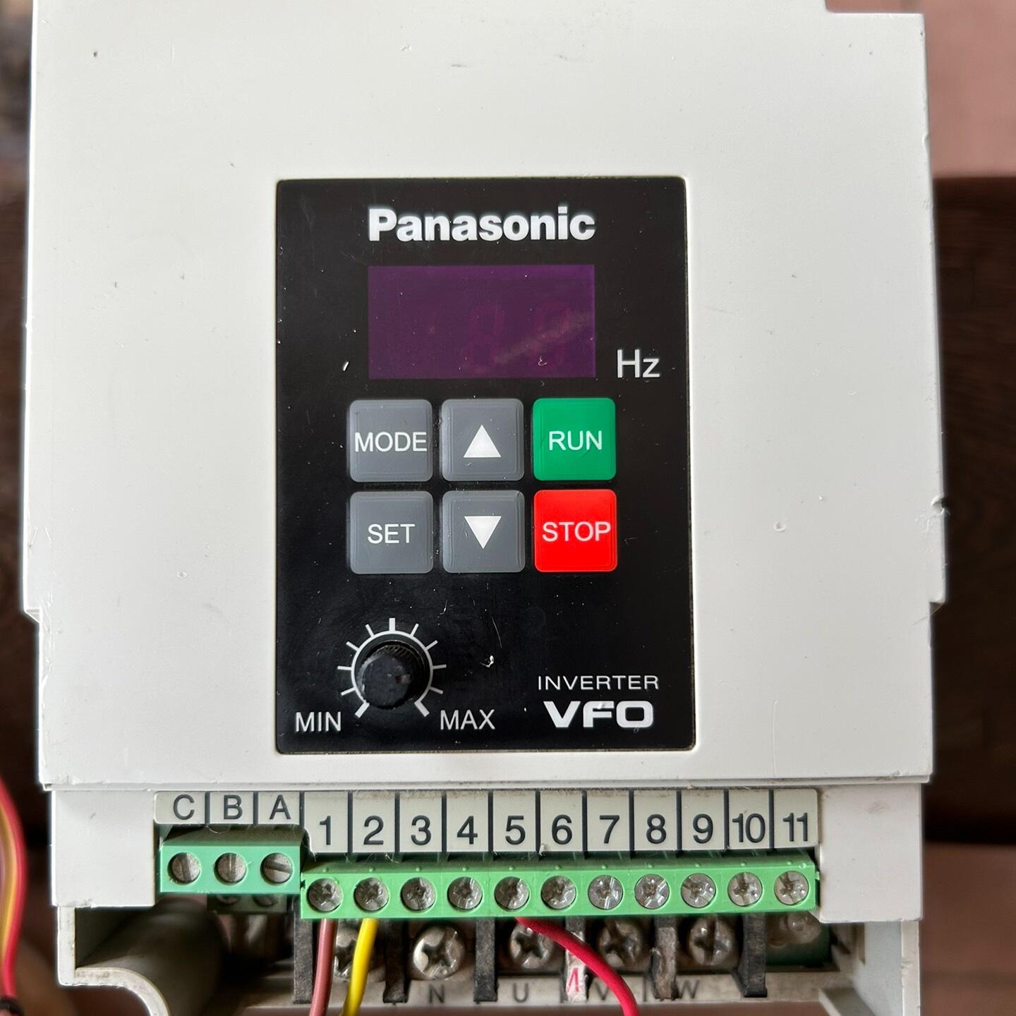 BFV00072GK 松下变频器 0.75kw VFO工业变频调速器议价维修